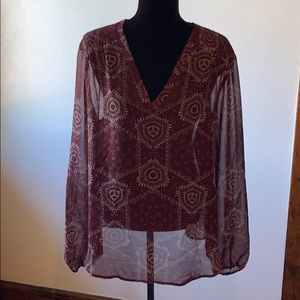 Maurices long sleeve blouse